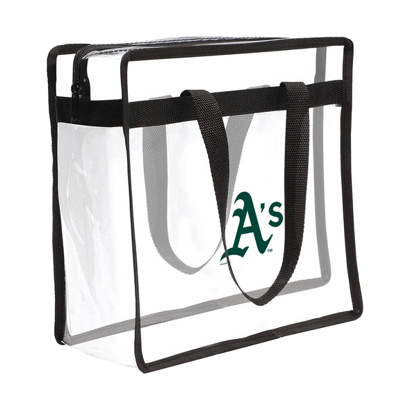 CLEAR A'S ZIP TOTE, ATHLETICS
