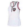 PAULA PINSTRIPE TANK - LADIES, SACRAMENTO RIVER CATS