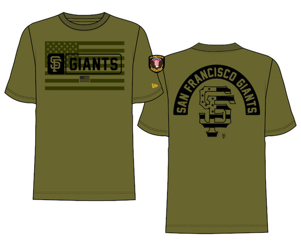 SF ARMED FORCES SHORT SLEEVE T-SHIRT, SAN FRANCISCO GIANTS