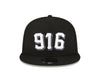 916 9FIFTY SNAPBACK HAT TOWER SIDE, SACRAMENTO RIVER CATS