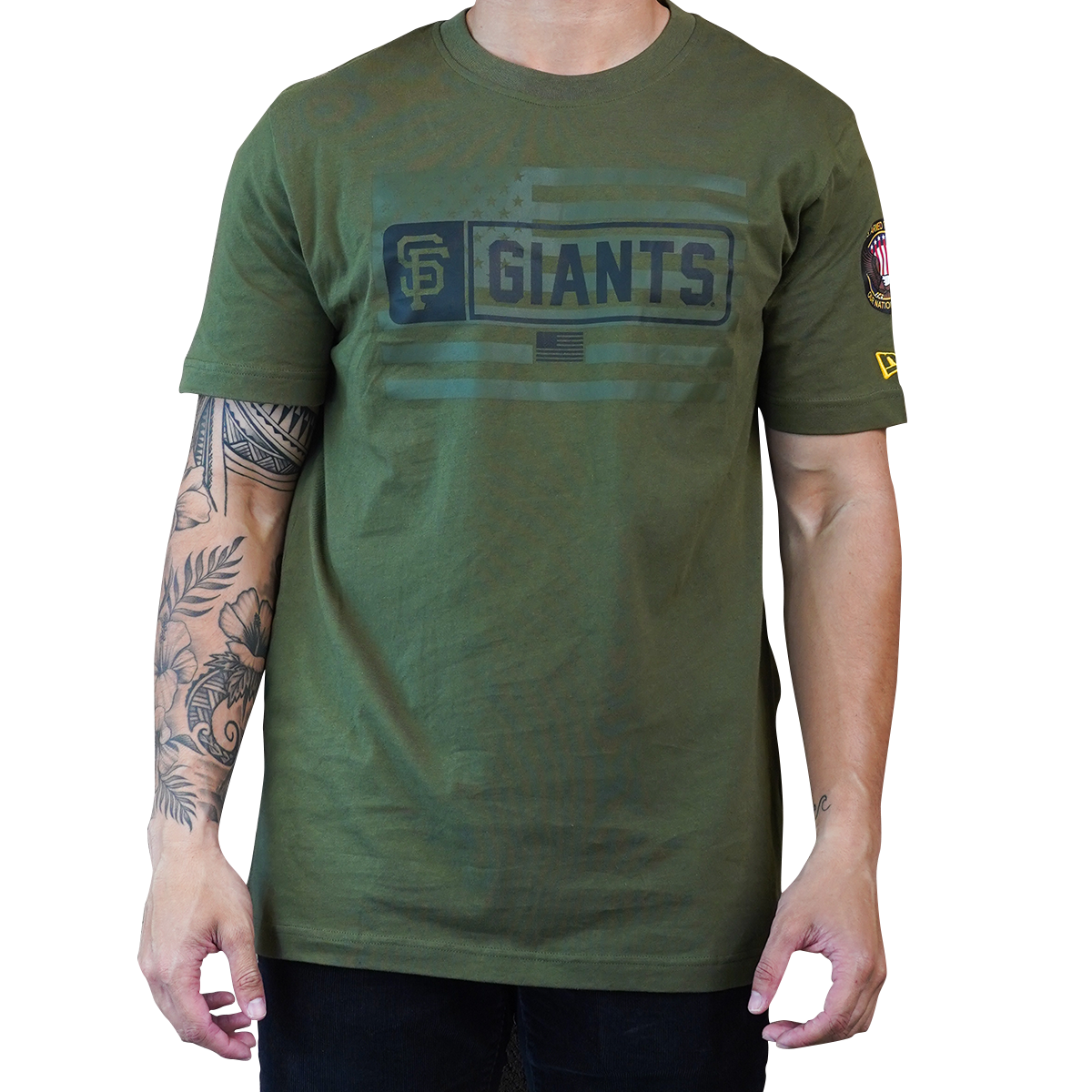 New Era SF Armed Forces Short Sleeve T-Shirt, San Francisco Giants XXL