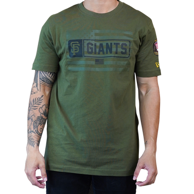 SF ARMED FORCES SHORT SLEEVE T-SHIRT, SAN FRANCISCO GIANTS