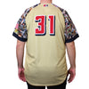 ARMED FORCES GOLD JERSEY #31 SIZE 48-XL, SACRAMENTO RIVER CATS
