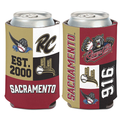 CAN COOLER COLORBLOCK RC, SACRAMENTO RIVER CATS