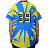 BLUE AND YELLOW DORADOS JERSEY #39 SIZE 48-XL, SACRAMENTO RIVER CATS