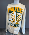 A's Vintage Graphic Crew