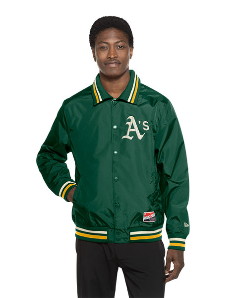 Athletics A's ジャケット ダークグリーン JACKET A'S CARL, ATHLETICS – Sacramento River Cats