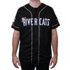 BLACK RIVER CATS MONARCH JERSEY #23 SIZE 48- XL, SACRAMENTO RIVER CATS