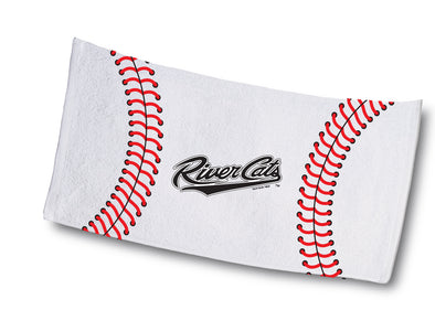TOWEL RIVER CATS SEAMS, SACRAMENTO RIVER CATS