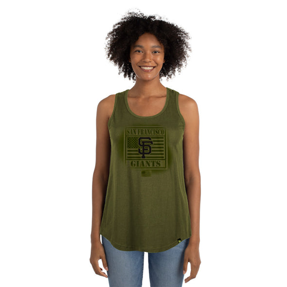 SF ARMED FORCES TANK LADIES, SAN FRANCISCO GIANTS