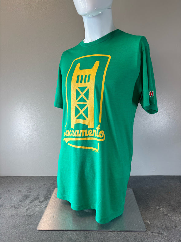 A'S SLEEVE PATCH LOGO TEE