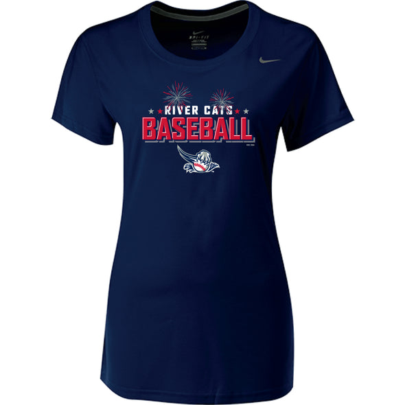 4TH LADIES NAVY T, SACRAMENTO RIVER CATS