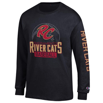 DAVE LONG SLEEVE T-SHIRT, SACRAMENTO RIVER CATS