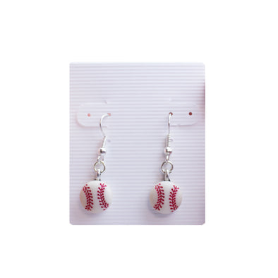 EARRINGS SMALL DANGLE, SACRAMENTO RIVER CATS