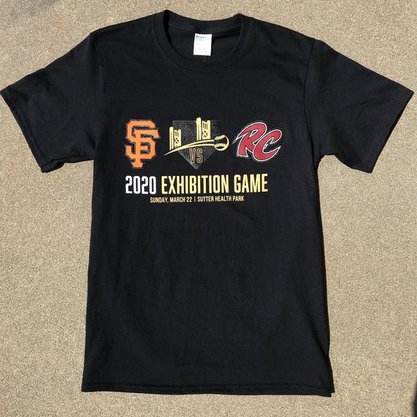 EXHIBITION GAME T-SHIRT 2020, SACRAMENTO RIVER CATS