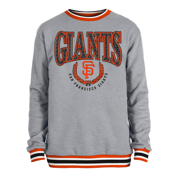 GREY GIANTS NEW ERA CREWNECK SWEATSHIRT