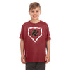 HOME PLATE YOUTH T, SACRAMENTO RIVER CATS