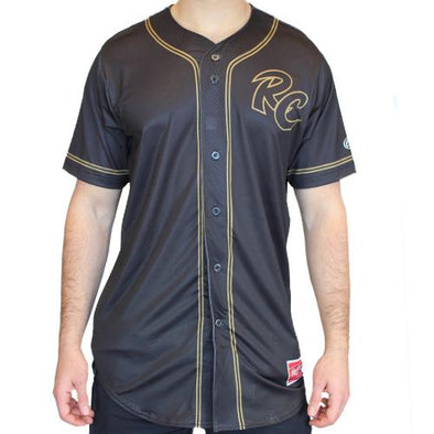 JERSEY BLACK AND GOLD, SACRAMENTO RIVER CATS