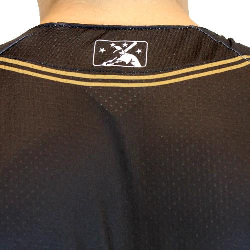 JERSEY BLACK AND GOLD, SACRAMENTO RIVER CATS