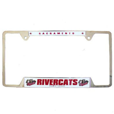 LICENSE PLATE FRAME, SACRAMENTO RIVER CATS