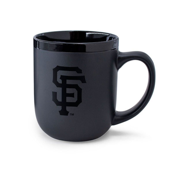 MUG SF CERAMIC BLACK, SACRAMENTO RIVER CATS