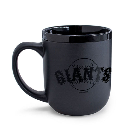 MUG SF CERAMIC BLACK, SACRAMENTO RIVER CATS