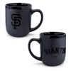 MUG SF CERAMIC BLACK, SACRAMENTO RIVER CATS