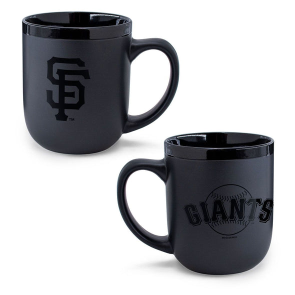 MUG SF CERAMIC BLACK, SACRAMENTO RIVER CATS