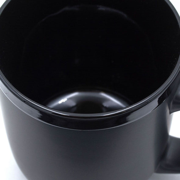 MUG SF CERAMIC BLACK, SACRAMENTO RIVER CATS