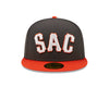 SAC FITTED HAT 59/50, SACRAMENTO RIVER CATS