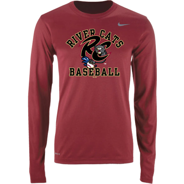 TOM LONG SLEEVE LEGEND TEE, SACRAMENTO RIVER CATS