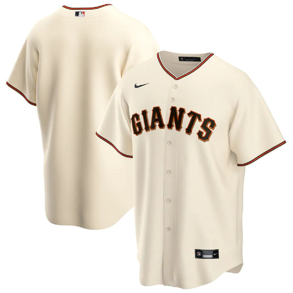 Nike Men's San Francisco Giants Official Replica Home Cream Jersey