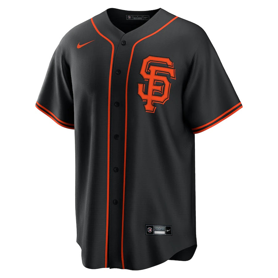 San francisco black jersey hot sale