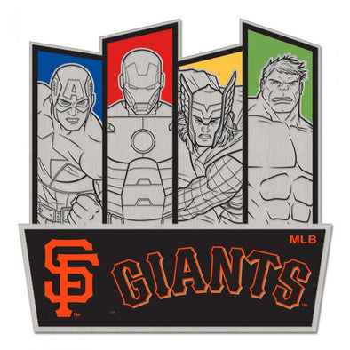 PIN MARVEL SF GIANTS, SACRAMENTO RIVER CATS